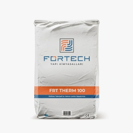 FRT THERM 100 – Polimer Takviyeli Isı Yalıtım Levha Yapıştırıcısı