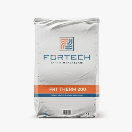 FRT THERM 200 – Polimer Takviyeli Elyaflı Isı Yalıtım Sıvası